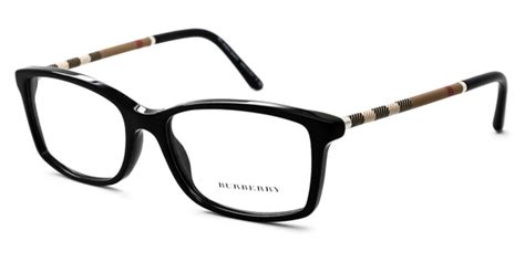 burberry eyeglasses b 2120|Burberry Be2120 3001 Shiny Black 53mm .